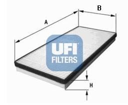 Фильтр салона UFI 53.001.00