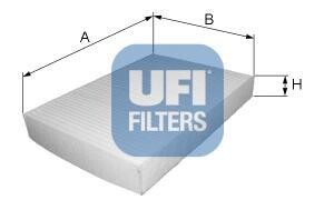 Фильтр салона UFI 53.002.00