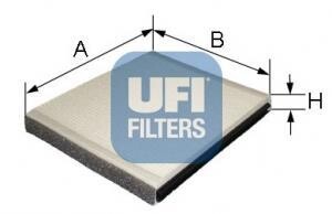 Фильтр салона UFI 53.051.00