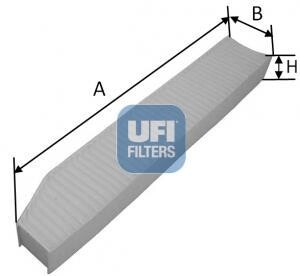 Фильтр салона UFI 5325700