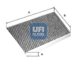 Фильтр салона с активированным углем UFI 5424600