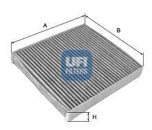 Фильтр салона UFI 54.256.00