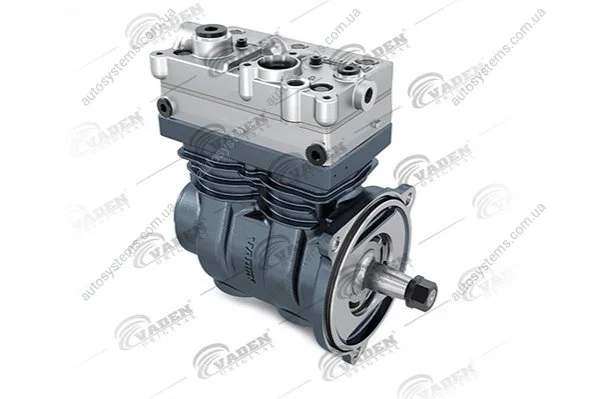 Компреcсор 2х циліндровий Volvo / RVI Wabco 4127040080 Vaden 1700 035 001 (фото 1)