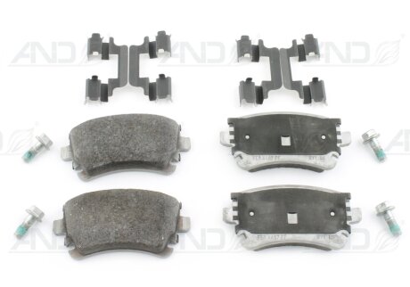 Тормозные колодки дисковые, комплект VAG 7H0 698 451 A