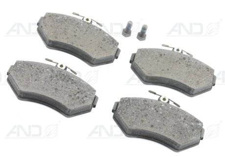 Тормозные колодки дисковые, комплект VAG 8E0 698 151 N