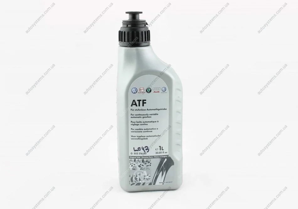 Олива трансміссійна ATF Multitronic CVT, 1 л VAG G052516A2 (фото 1)
