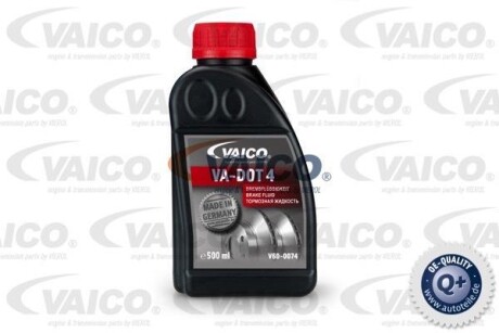 Тормозная жидкость DOT 4, 0,75 л VAICO V60-0074