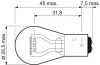 Лампа накаливания P21/4W 12V 21/4W Valeo 032105 (фото 2)