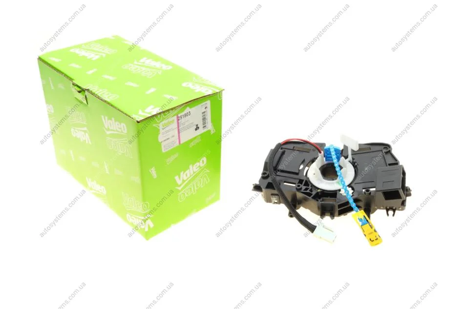 Шлейф підушки безпеки AirBag Dacia Dokker/Duster/Lodgy/Logan/Sandero 10- Valeo 251803 (фото 1)