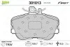 Тормозные колодки дисковые, комплект Valeo 301013 (фото 1)