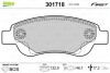 Тормозные колодки дисковые, комплект Valeo 301718 (фото 1)