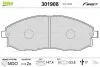 Тормозные колодки дисковые, комплект Valeo 301908 (фото 1)