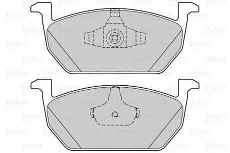 Тормозные колодки дисковые, комплект Valeo 302317
