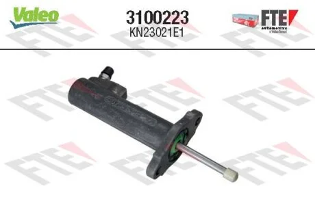 Цилиндр сцепления, рабочий Valeo 3100223