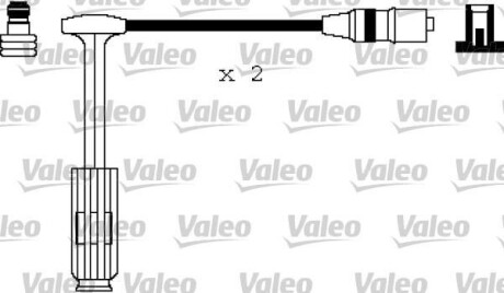 Провода высоковольтные, комплект Valeo 346145