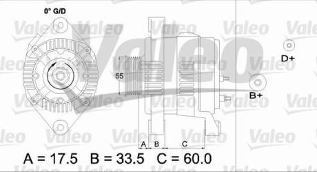 Генератор Valeo 436684