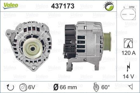 Генератор Valeo 437173