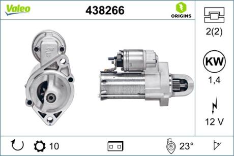 Стартер Valeo 438266
