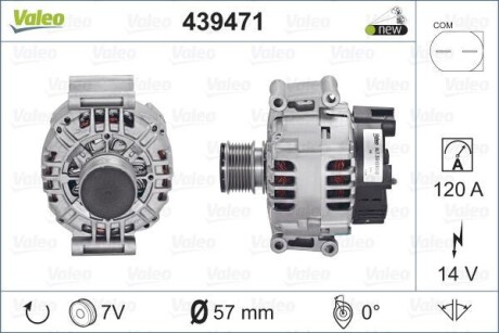 Генератор Valeo 439471