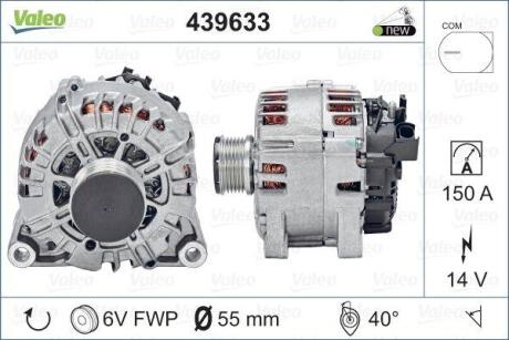 Генератор Valeo 439633