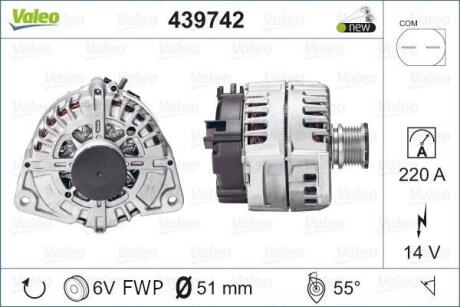 Генератор Valeo 439742