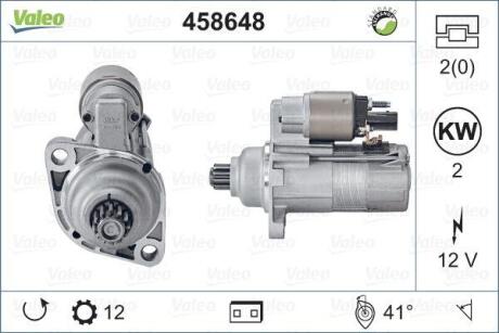 Стартер Valeo 458648
