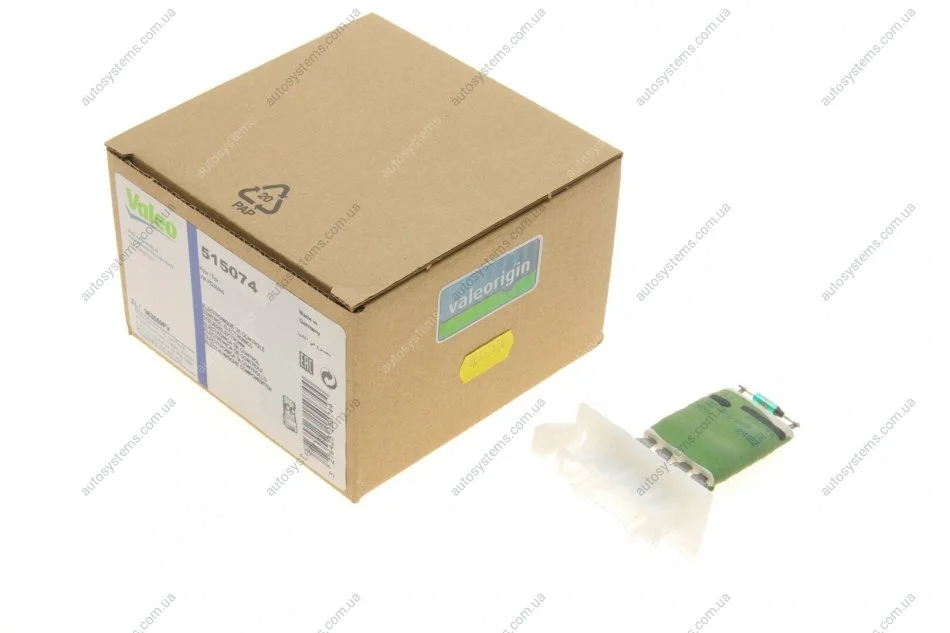 Реостат пічки MB Sprinter CDI/VW LT 96-06/VW Caddy 03- (4 контакта) Valeo 515074 (фото 1)