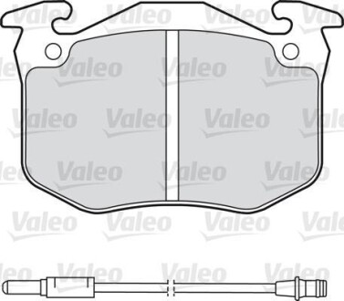 Тормозные колодки дисковые, комплект Valeo 540307