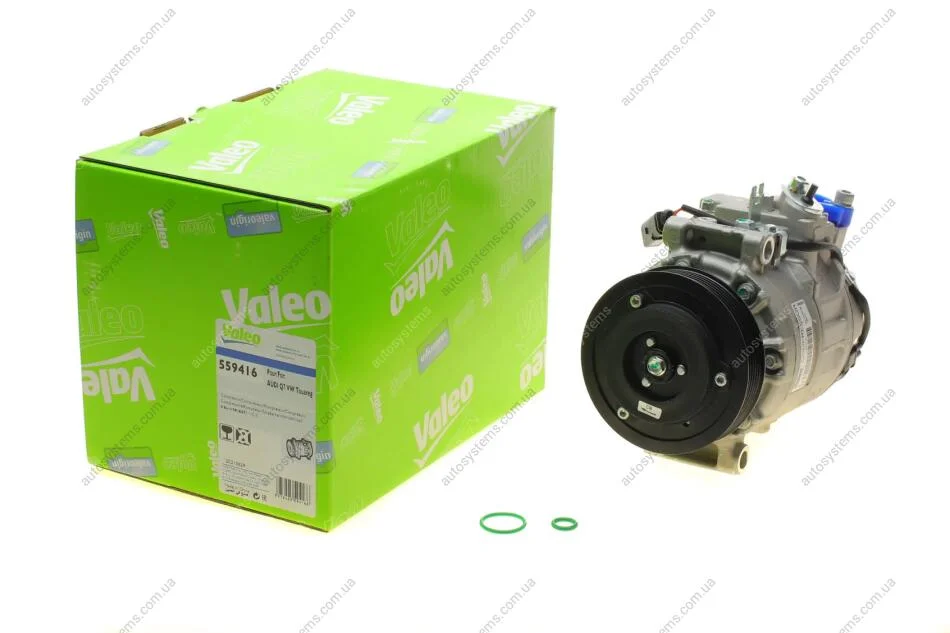 Компресор кондиціонера VW Touareg 04-18/Audi Q7 3.0TDI 06-15 Valeo 559416 (фото 1)