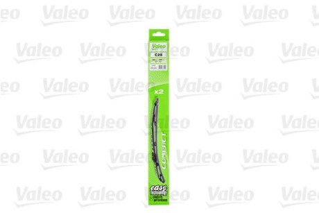 Комплект щеток стеклоочистителя каркасных Compact 280/280 Valeo 576000