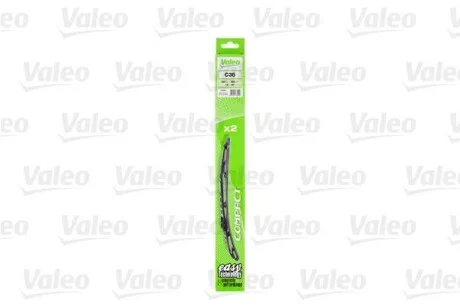 Комплект щеток стеклоочистителя каркасных Compact 380/380 Valeo 576002