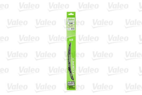 Комплект щеток стеклоочистителя каркасных Compact 450/450 Valeo 576004