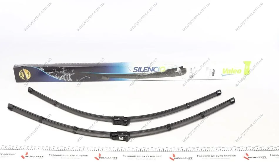Щітки склоочисника (800/750мм) Citroen C4 1.6 HDi 13- Valeo 577894 (фото 1)
