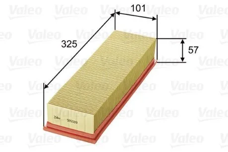 Воздушный фильтр Valeo 585089