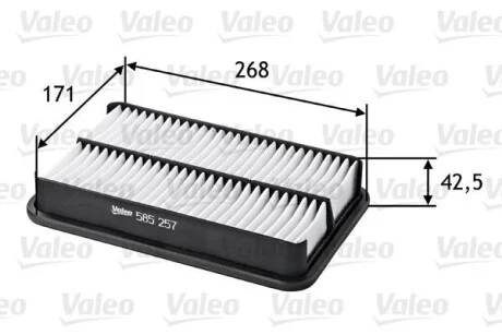 Воздушный фильтр Valeo 585257