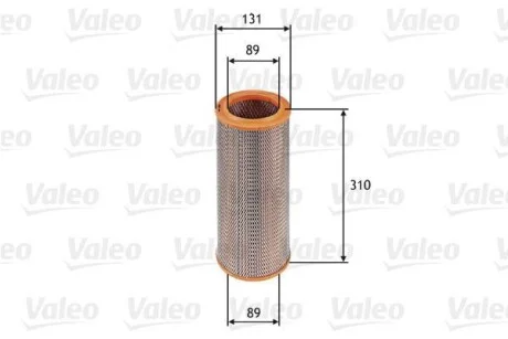 Воздушный фильтр Valeo 585601