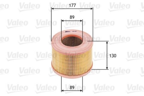 Воздушный фильтр Valeo 585605