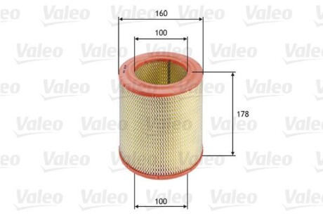 Воздушный фильтр Valeo 585618