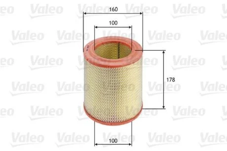Воздушный фильтр Valeo 585618
