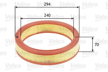 Воздушный фильтр Valeo 585633