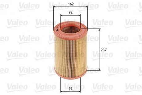 Фільтр повітряний VW T4/Multivan 1.8/1.9D/TD/2.0/2.4D/2.5 90-03 Valeo 585645