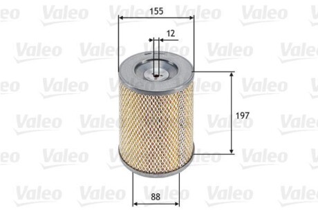 Воздушный фильтр Valeo 585666