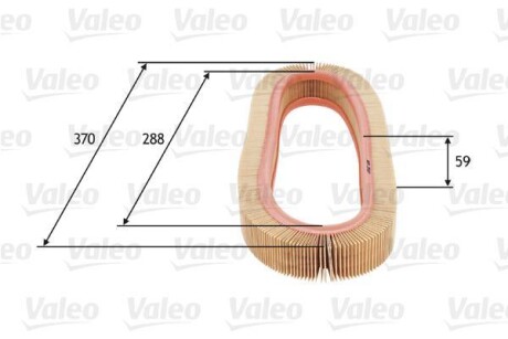 Воздушный фильтр Valeo 585693