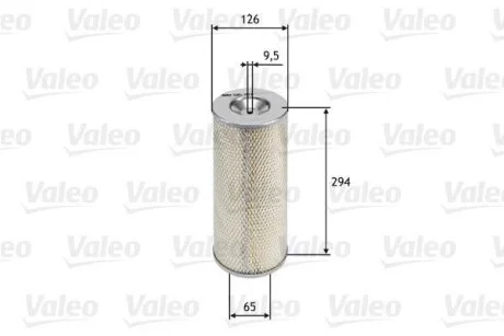 Воздушный фильтр Valeo 585703
