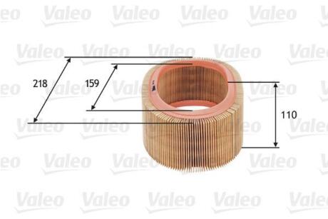 Воздушный фильтр Valeo 585718