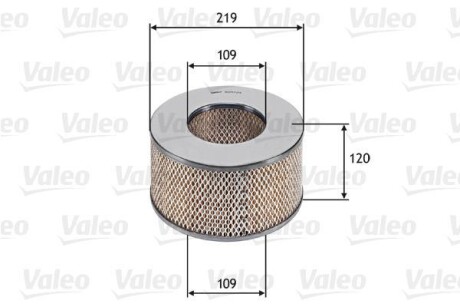 Воздушный фильтр Valeo 585724