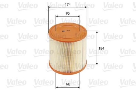 Воздушный фильтр Valeo 585740