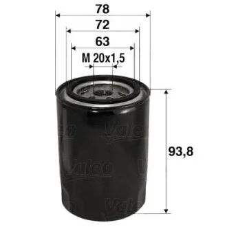 Масляный фильтр Valeo 586080