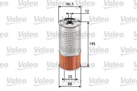 Масляный фильтр Valeo 586546