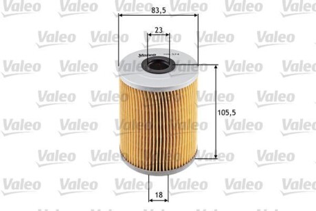 Масляный фильтр Valeo 586574